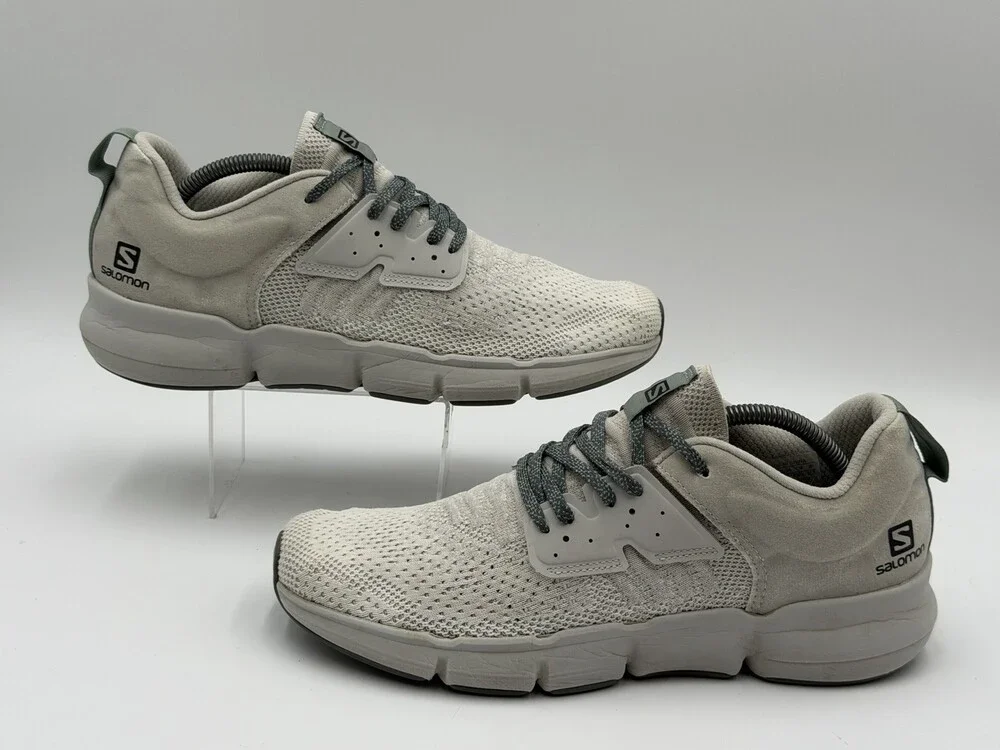Salomon Predict Soc Men’s Size 9.5 Light Gray  Shoes Sneakers 411265